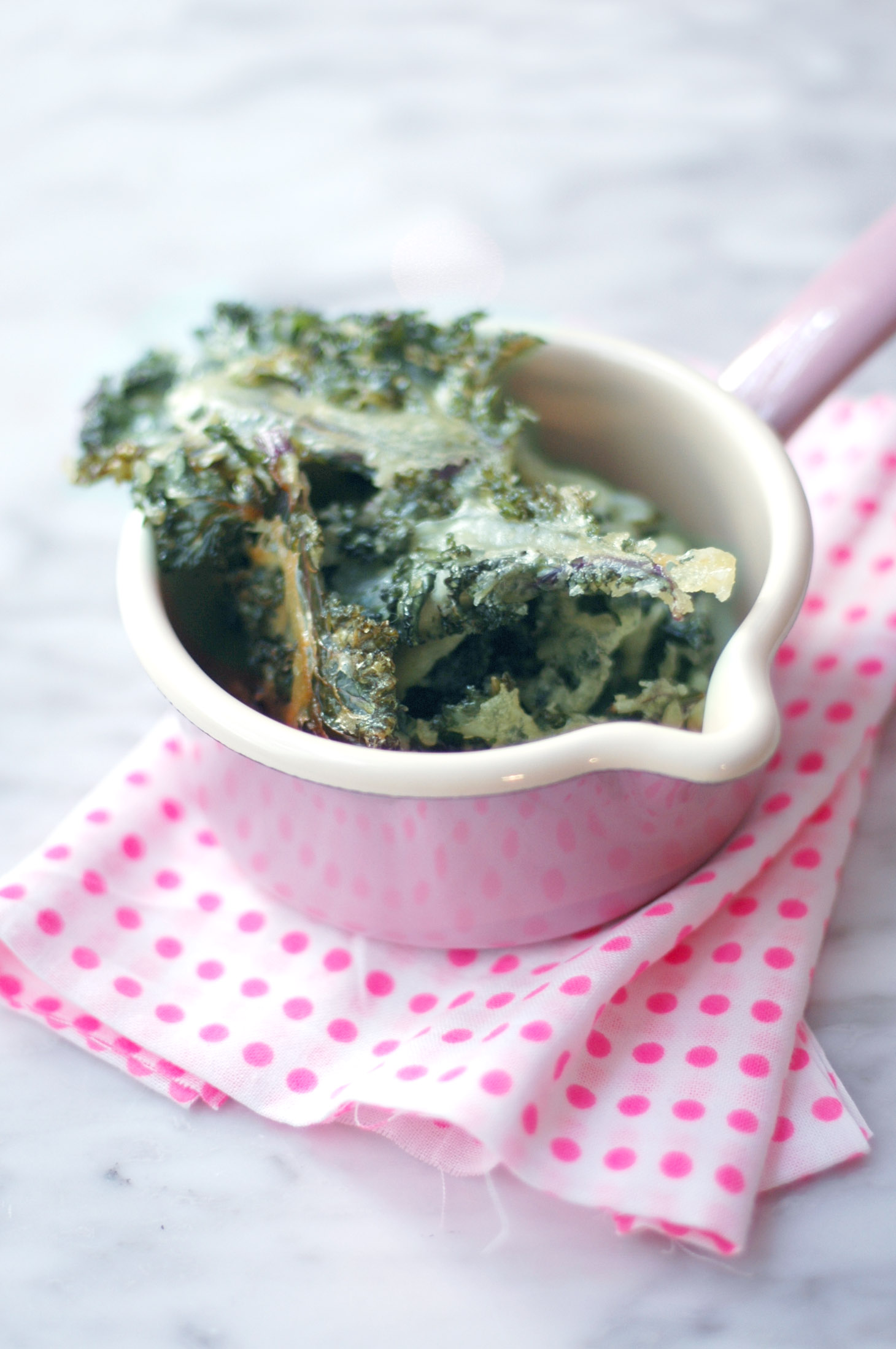 Tempura de kale About Foood